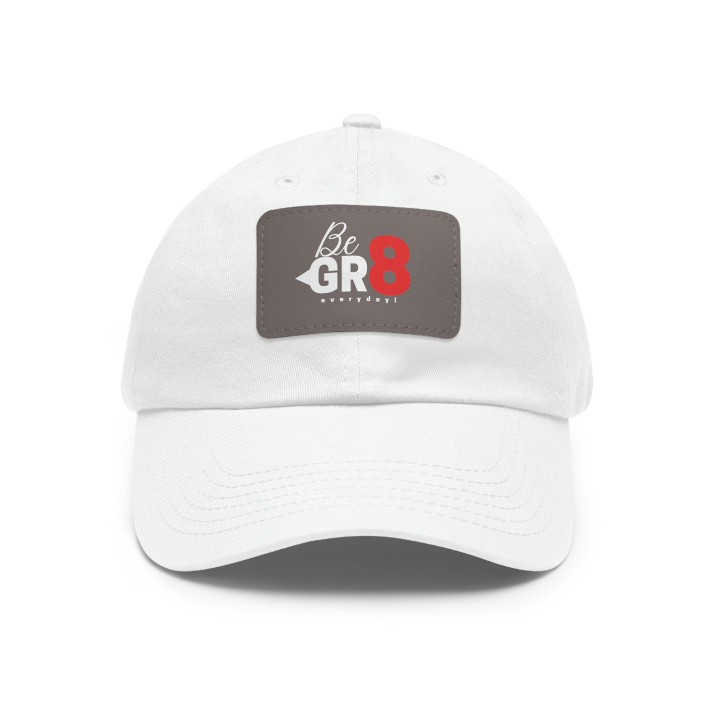 Dad Hat with Leather Patch